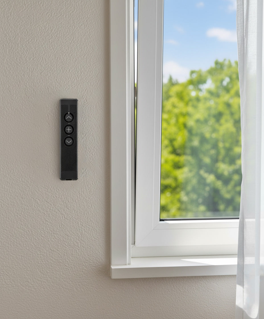 Interrupteurs connectés pour pour fenêtres motorisées